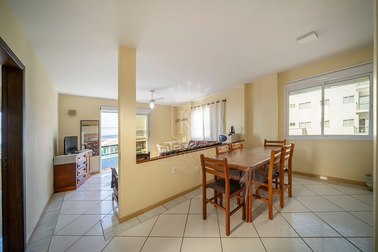 B21- Apartamento com 02 dormitórios com vista Mar
