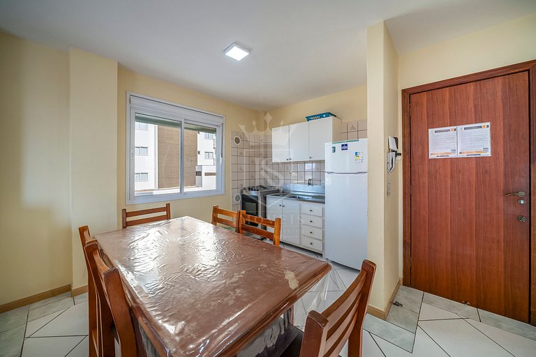 B21- Apartamento com 02 dormitórios com vista Mar