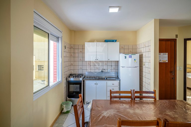 B21- Apartamento com 02 dormitórios com vista Mar