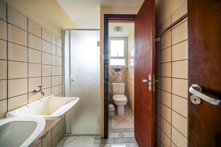 B21- Apartamento com 02 dormitórios com vista Mar