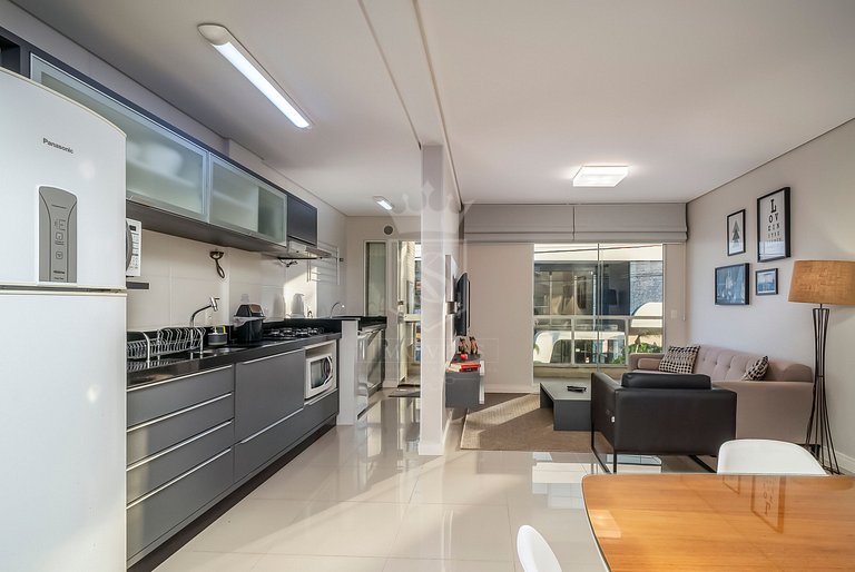 A16- Apartamento para 6 pessoas pertinho da praia