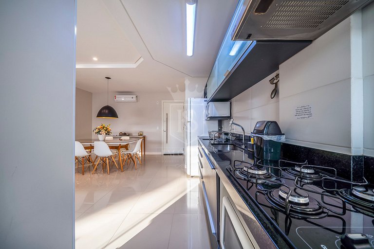 A16- Apartamento para 6 pessoas pertinho da praia