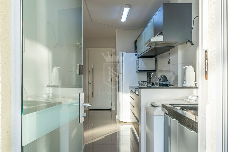 A16- Apartamento para 6 pessoas pertinho da praia