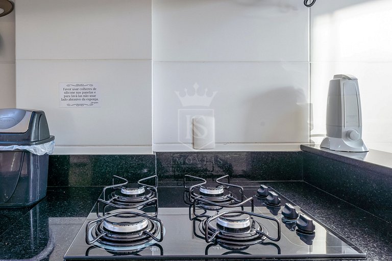 A16- Apartamento para 6 pessoas pertinho da praia