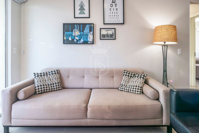 A16- Apartamento para 6 pessoas pertinho da praia