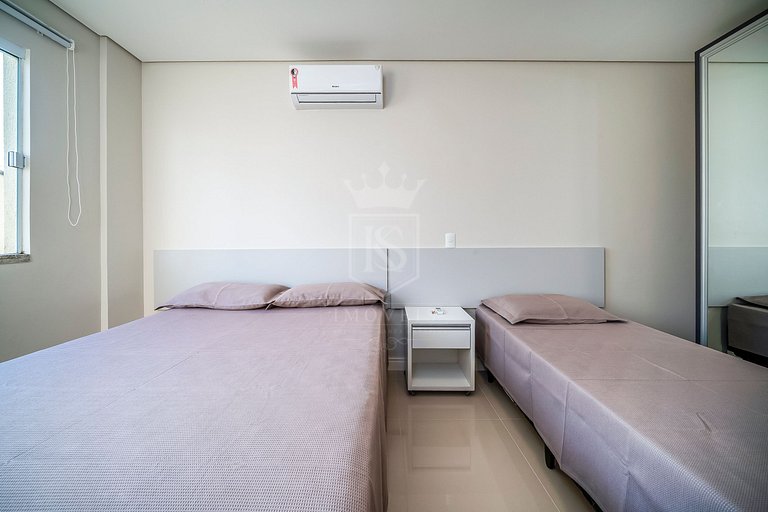 A16- Apartamento para 6 pessoas pertinho da praia
