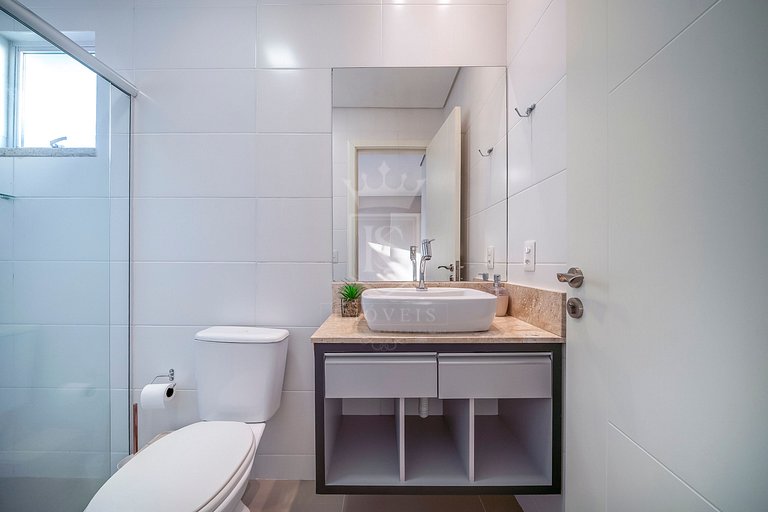 A16- Apartamento para 6 pessoas pertinho da praia