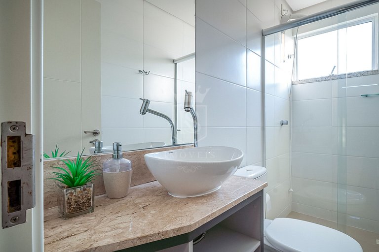 A16- Apartamento para 6 pessoas pertinho da praia