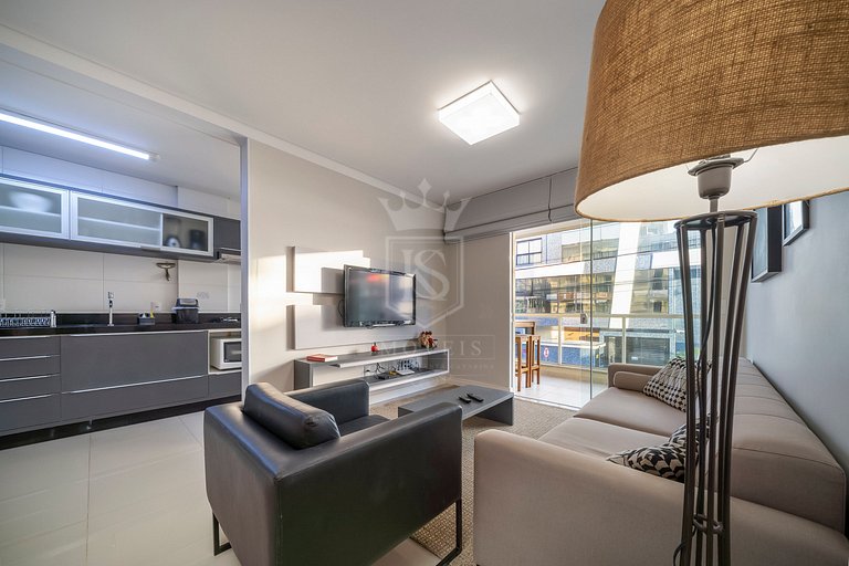 A16- Apartamento para 6 pessoas pertinho da praia