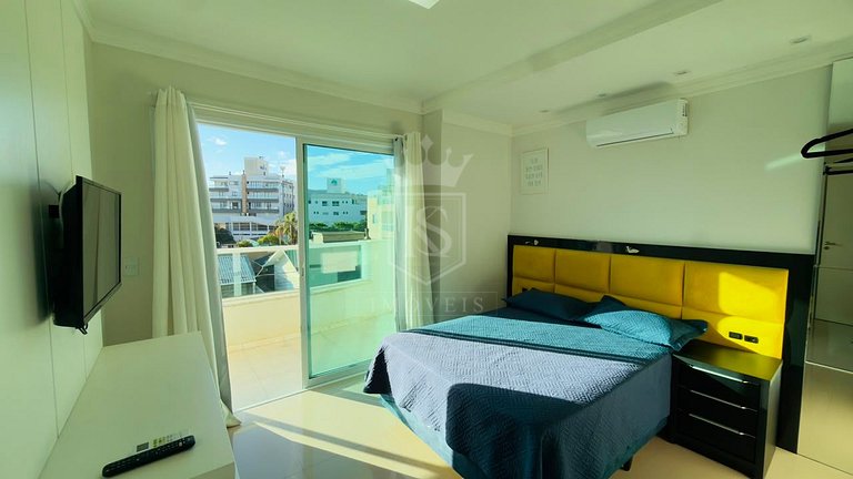 A24 - Apartamento para 8 pessoas em Canto Grande