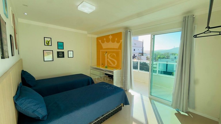 A24 - Apartamento para 8 pessoas em Canto Grande