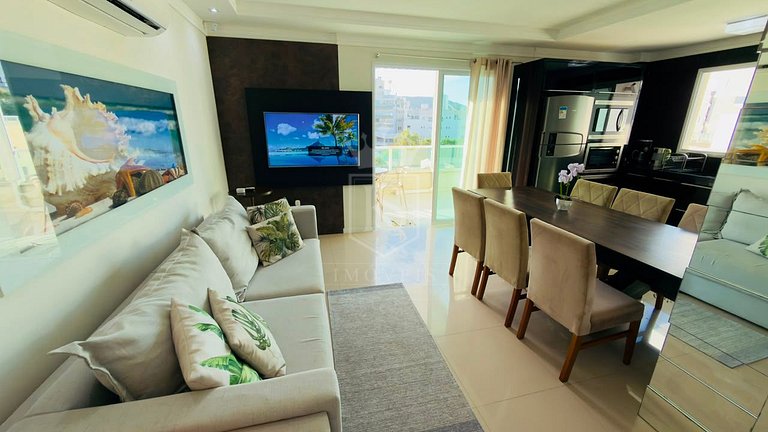 A24 - Apartamento para 8 pessoas em Canto Grande