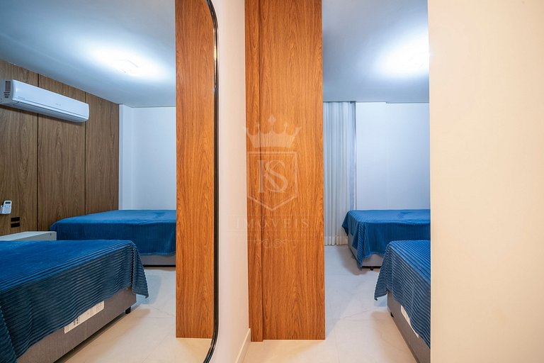 A11 - Apartamento com 02 suítes para 5 pessoas
