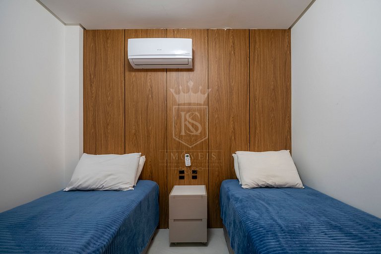 A11 - Apartamento com 02 suítes para 5 pessoas