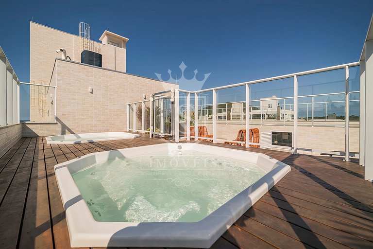 Vila do Centro - Flat em condomínio com piscina e Jacuzzi