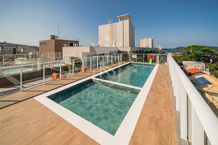 Vila do Centro - Flat em condomínio com piscina e Jacuzzi